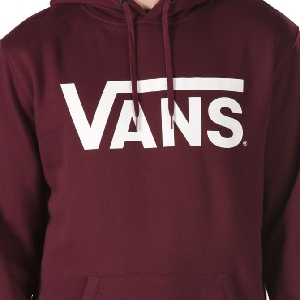 Pull 2025 vans bordeaux