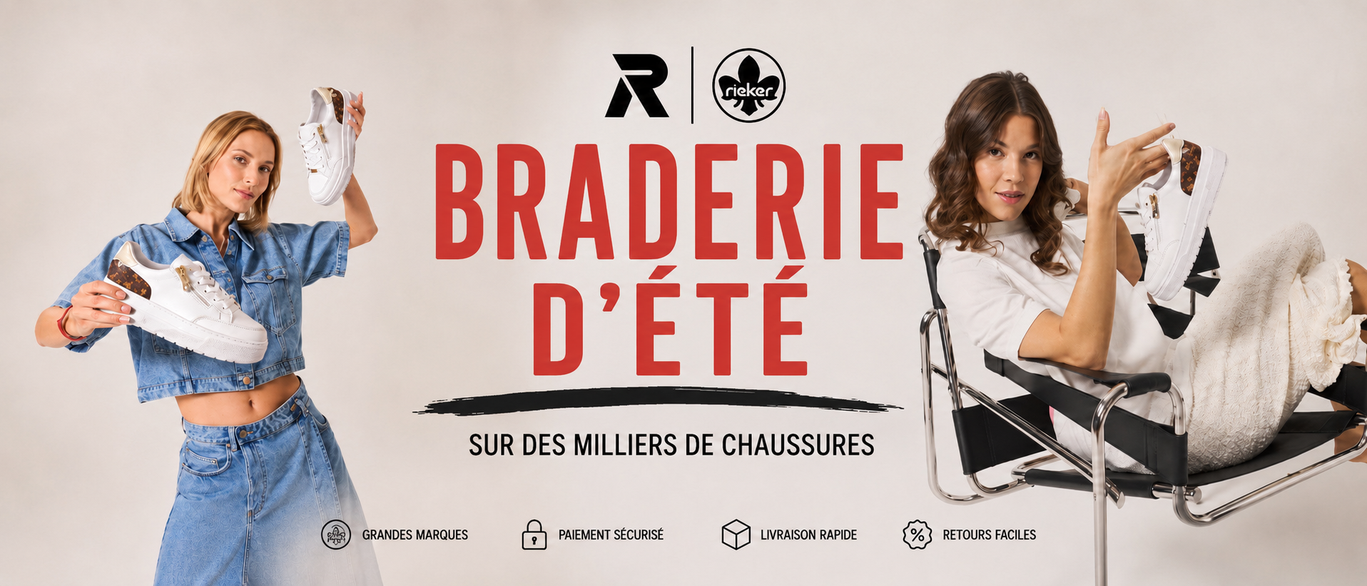 Soldes braderie rieker chaussures femme homme