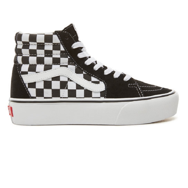 Hi top 2025 vans checkerboard